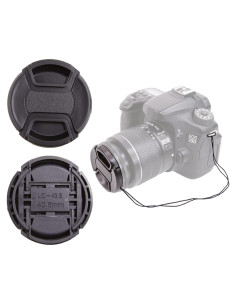 Tapa de lente frontal 52MM CamDesign para Canon Nikon Sony
