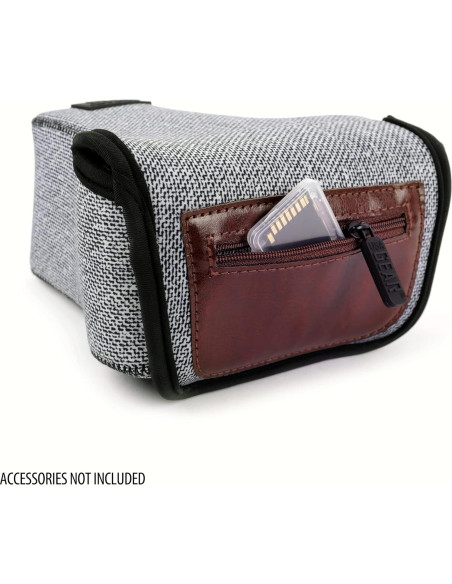 Funda Neopreno para Cámara DSLR USA GEAR Gris Tejido