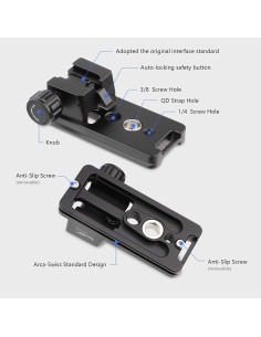 Pie de reemplazo Haoge LF-Z72 para lente Nikon NIKKOR Z 70-200mm 2