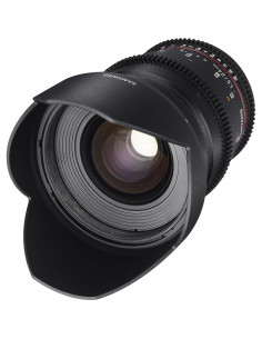 Lente Cine Gran Angular Samyang VDSLR II 24mm T1.5 MFT 2