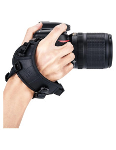 Correa de Mano JJC Deluxe Microfibra Acolchada para Cámara