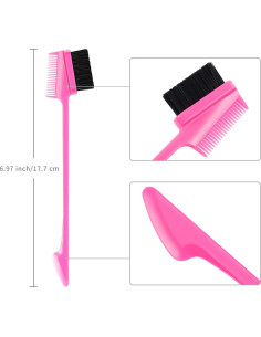 6 Piezas Cepillo de Bordes Doble Cara Boao - 17.7 cm 2