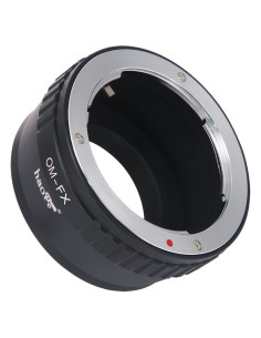 Adaptador de Lente Manual Haoge OM a Fujifilm X - Modelo OM-FX