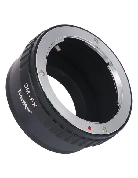 Adaptador de Lente Manual Haoge OM a Fujifilm X - Modelo OM-FX