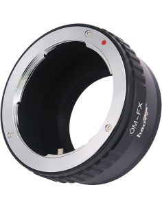 Adaptador de Lente Manual Haoge OM a Fujifilm X - Modelo OM-FX 2