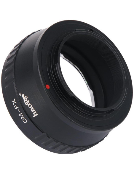 Adaptador de Lente Manual Haoge OM a Fujifilm X - Modelo OM-FX