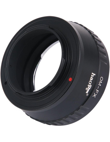 Adaptador de Lente Manual Haoge OM a Fujifilm X - Modelo OM-FX