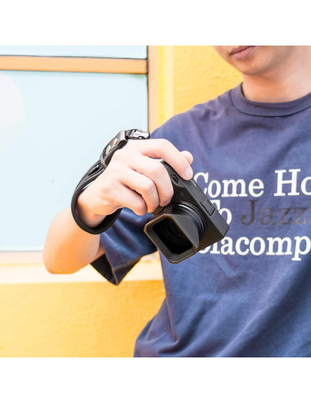 Capucha de lente JJC para Ricoh GR III y HDF - Protección óptima