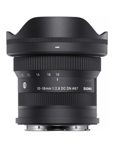 Lente Sigma 10-18mm f/2.8 DC DN Contemporánea para Canon RF-S