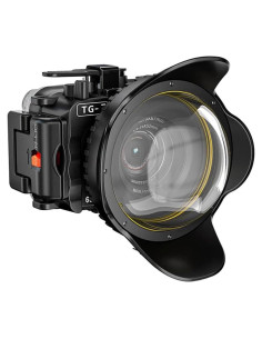 Funda Impermeable Sea Frogs para Olympus TG-7 con Lente Gran Angular