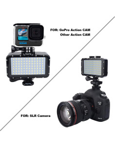 Luces Submarinas Suptig 84 LED Impermeables 50m para Cámaras 2