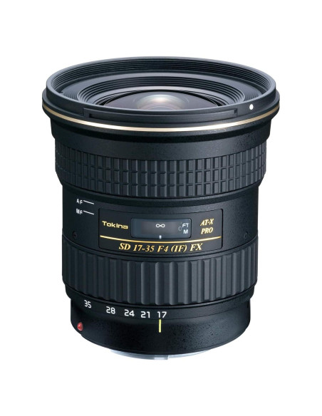 Lente Tokina 17-35mm F4 Pro FX para Canon - Resistente al Agua