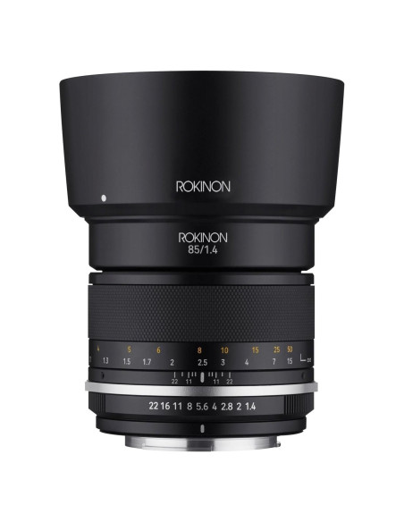 Lente Rokinon 85mm F1.4 Serie II para Canon M Sellado Lente Rokinon 85mm F1.4 Serie II para Canon M Sellado
