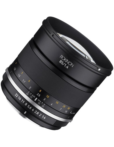 Lente Rokinon 85mm F1.4 Serie II para Canon M Sellado