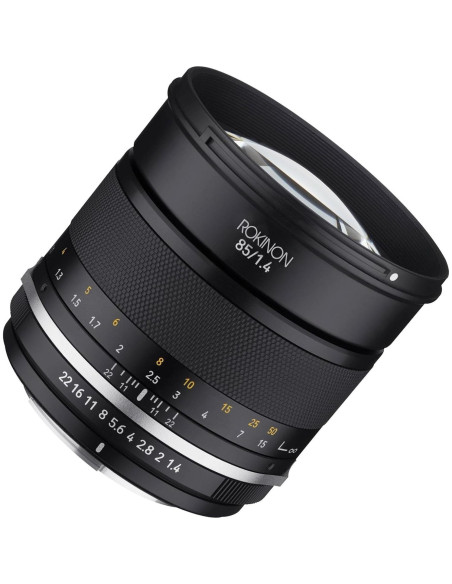 Lente Rokinon 85mm F1.4 Serie II para Canon M Sellado Lente Rokinon 85mm F1.4 Serie II para Canon M Sellado