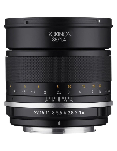 Lente Rokinon 85mm F1.4 Serie II para Canon M Sellado Lente Rokinon 85mm F1.4 Serie II para Canon M Sellado
