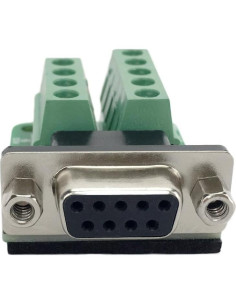 Conector DB9 a Terminal de Cable Twinklebay Adaptador Hembra 2