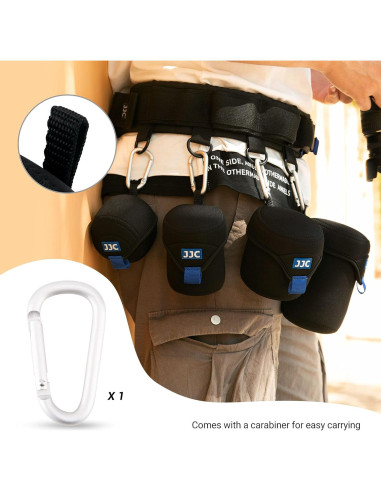 Funda de Lente de Neopreno JJC para Lentes Sin Espejo 78x118mm