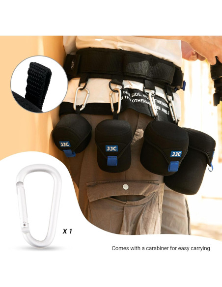 Funda de Lente de Neopreno JJC para Lentes Sin Espejo 78x118mm