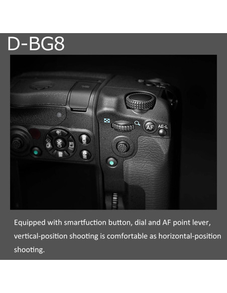 Empuñadura de Batería PENTAX D-BG8 para K-3 III DSLR
