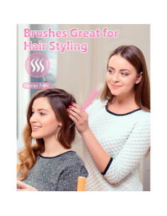 Juego de Cepillos y Peines para Cabello Slick Back - 3 Piezas 2