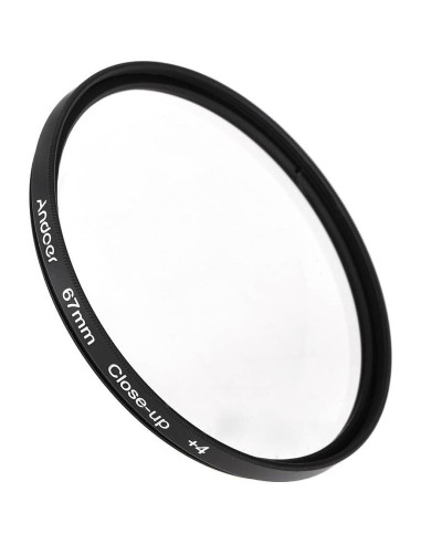 Filtro Macro Andoer 67mm Set +1 +2 +4 +10 para Cámaras DSLR