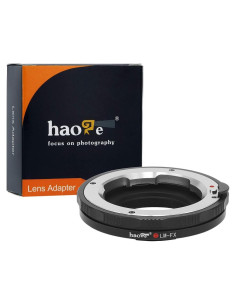 Adaptador de Lente Macro Haoge para Leica M a Fujifilm X