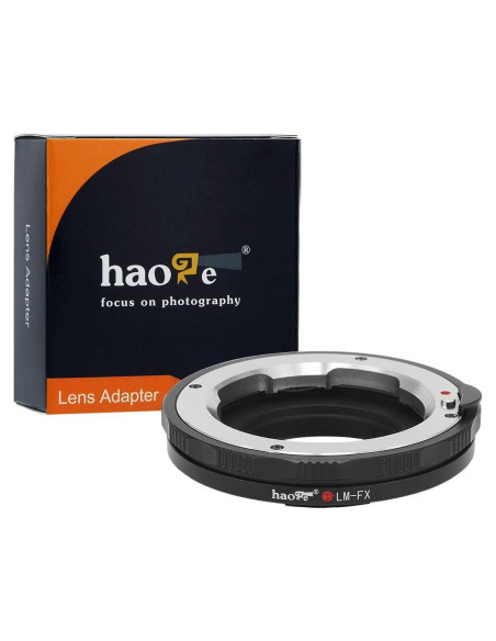 Adaptador de Lente Macro Haoge para Leica M a Fujifilm X