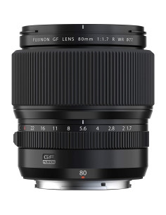 Objetivo Fujifilm GF80mm F1.7 R WR para cámaras sin espejo 2