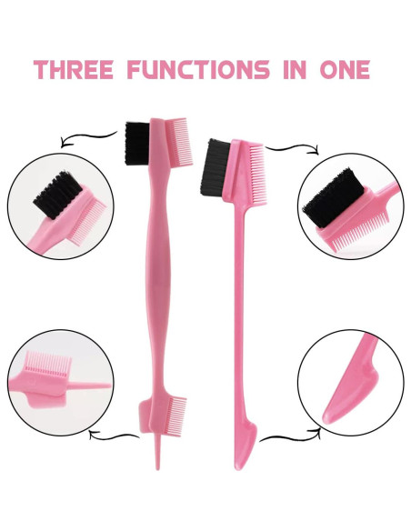 Juego de 8 Peines de Control de Bordes Goiple - Colores Variados