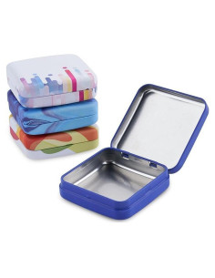 Contenedores de Lata ZEISS para Limpieza de Lentes, 4 Piezas