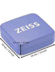 Contenedores de Lata ZEISS para Limpieza de Lentes, 4 Piezas 2