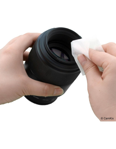 Kit de Limpieza de Lentes CAMKIX - 50 Toallitas y Accesorios