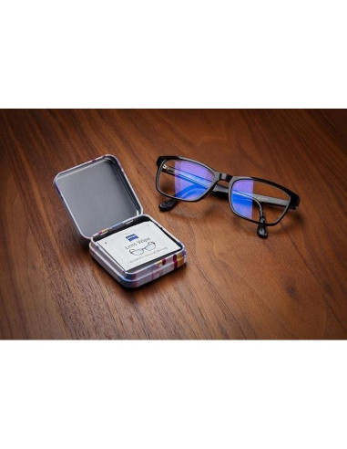 Contenedores de Lata ZEISS para Limpieza de Lentes, 4 Piezas