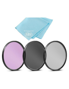 Kit de Filtros 3 Piezas 37mm UV-CPL-FLD Big Mike's