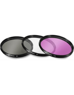 Kit de Filtros 3 Piezas 37mm UV-CPL-FLD Big Mike's 2