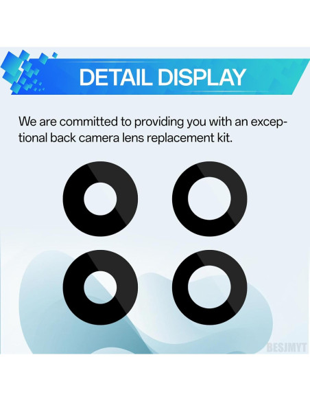 Reemplazo Lente de Cámara Trasera Samsung Galaxy A04 - Kit Completo
