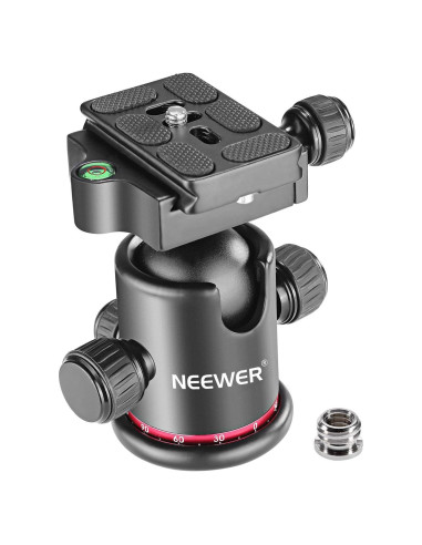 Cabezal de bola panorámico Neewer 360 con placa QR 1/4"