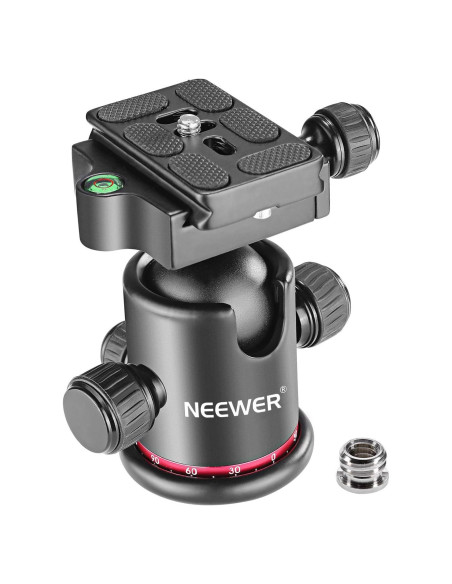 Cabezal de bola panorámico Neewer 360 con placa QR 1/4"