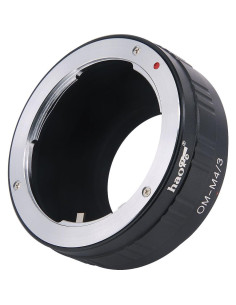 Adaptador de Lente Manual Haoge OM a Micro Cuatro Tercios MFT 2