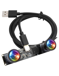 Módulo de Cámara USB IEights 1200P Doble Lente 3D 120fps