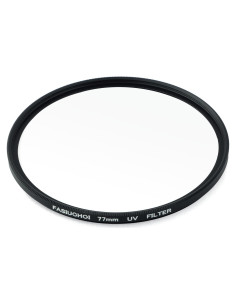 Filtro UV 77mm FASIUCHOI Ultra Delgado Cristal Óptico HD