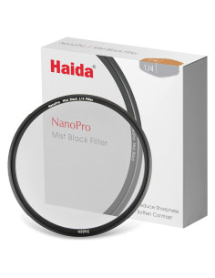 Filtro de vidrio óptico Haida NanoPro HD4651-58 58mm MC Black Mist 1/4