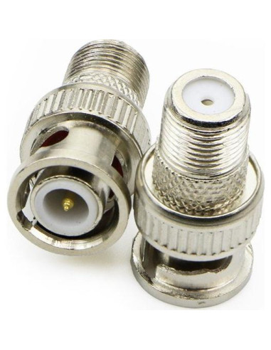 Adaptador BNC a RCA Nightwolf 10 PCS para CCTV RG59