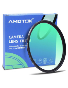 Filtro UV Ultra Delgado AMOTOK 46mm Vidrio Óptico 16 Capas