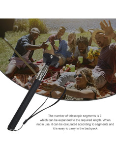 Trípode para teléfono Xiaokeis 37" telescópico antideslizante 2