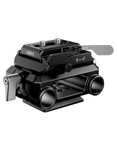 Base de Cámara SIRUI AM-QA-LR con Riel de 15mm y Placa QR