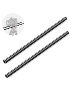 Varillas de Aluminio 15mm NEEWER 40cm 2 Paquete para Rig LWS