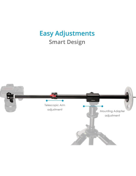 Brazo Telescópico Proaim P-OHBP-01 para Cámara 58-102 cm