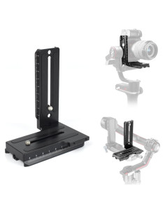 Placa de Liberación Rápida Vertical Akeipho para DJI Ronin RSC2/RS2/RS3